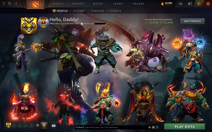 Immortal [3916] | MMR: 7092 - Behavior: 12000