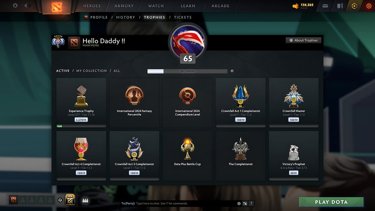 MMR: 4585 - Behavior: 12000 - Communication: 12000