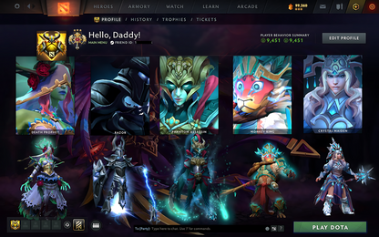 Legend III | MMR: 3398 - Behavior: 9451