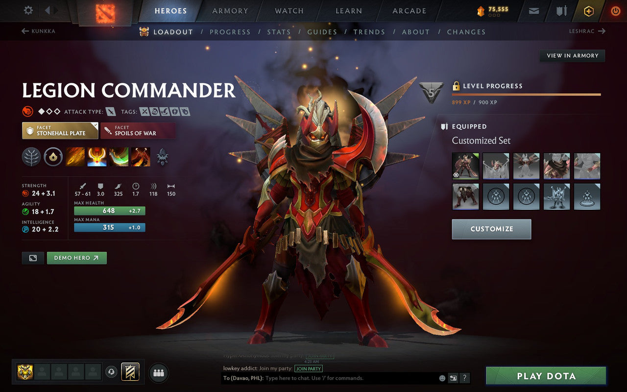 Legend I | MMR: 3113 - Behavior: 11037