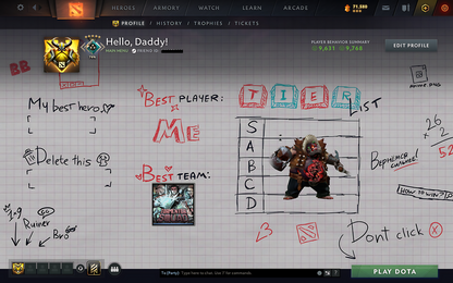 Crusader V | MMR: 2264 - Behavior: 9768