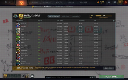Crusader V | MMR: 2264 - Behavior: 9768