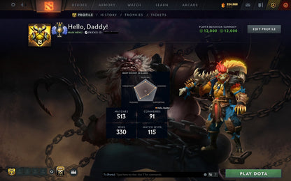 Divine III | MMR: 5073 - Behavior: 12000