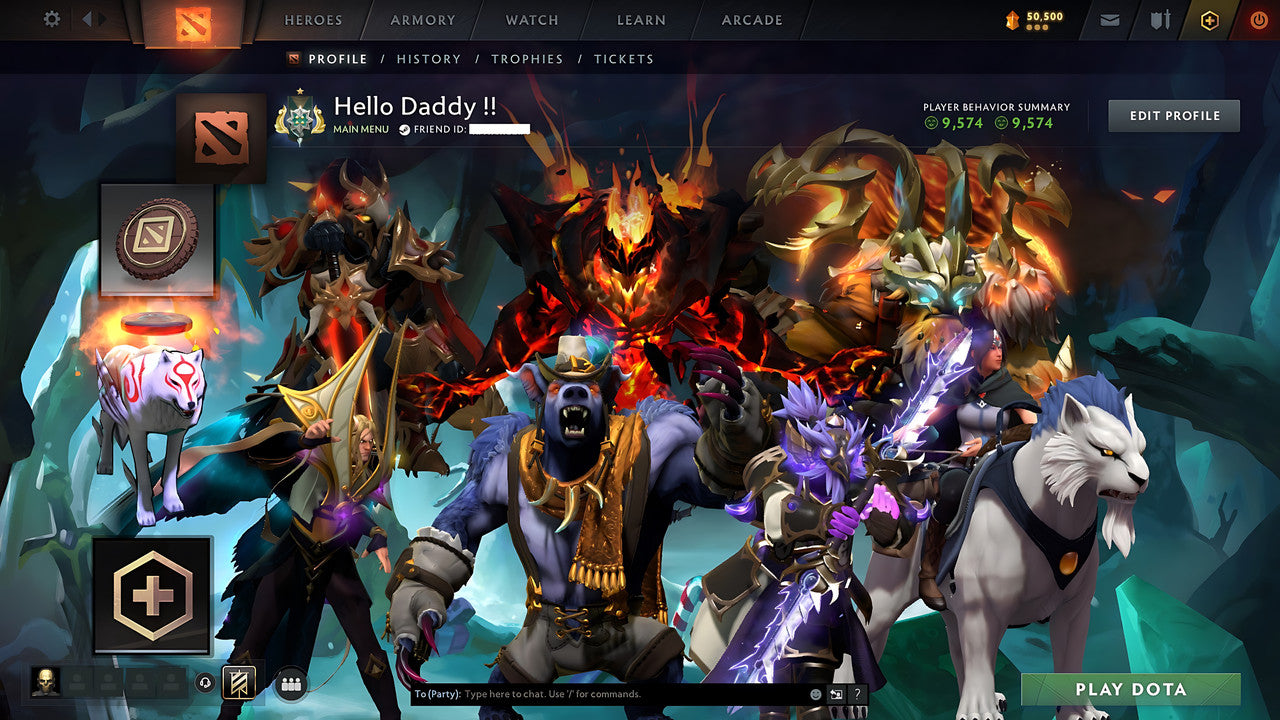 MMR: 2311 - Behavior: 9574 - Communication: 9574