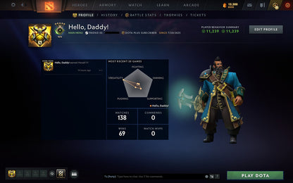 Herald V | MMR: 685 - Behavior: 11239