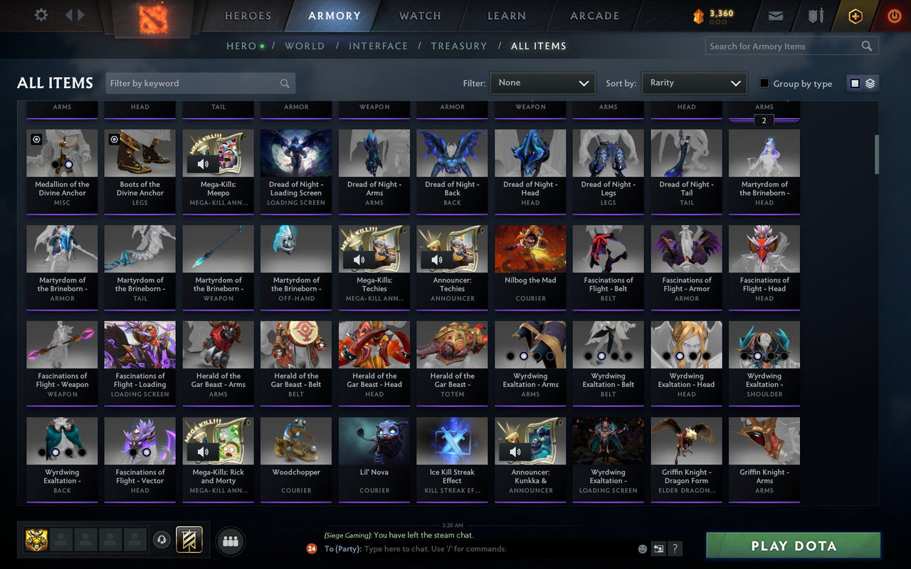 Legend I | MMR: 3125 - Behavior: 12000