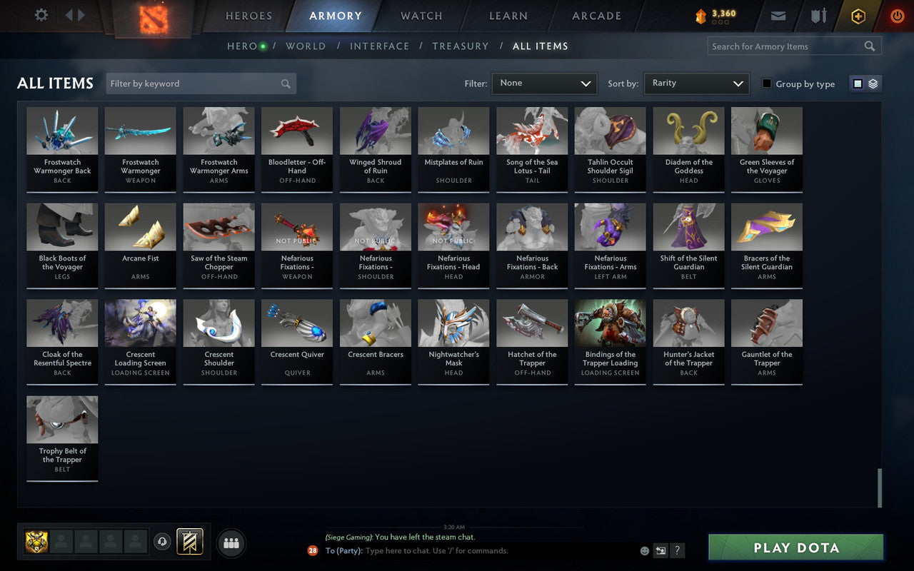 Legend I | MMR: 3125 - Behavior: 12000