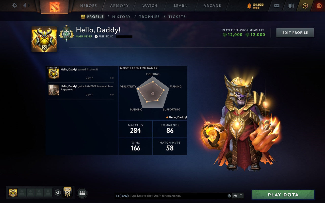 Archon I | MMR: 2267 - Behavior: 12000