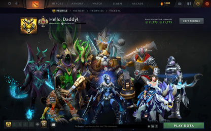 Legend I | MMR: 3187 - Behavior: 11773