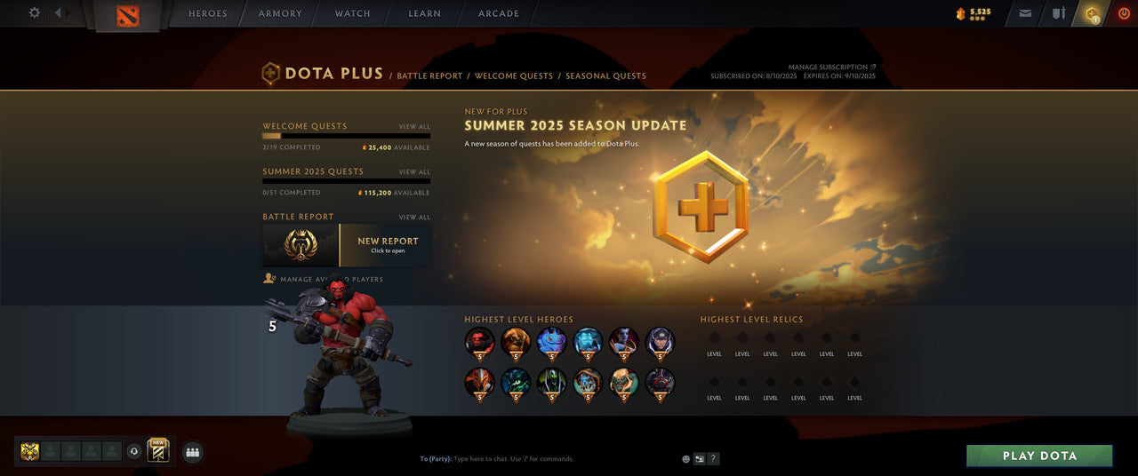 Immortal | MMR: 6143 - Behavior: 12000