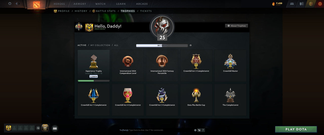 Legend I | MMR: 3080 - Behavior: 12000