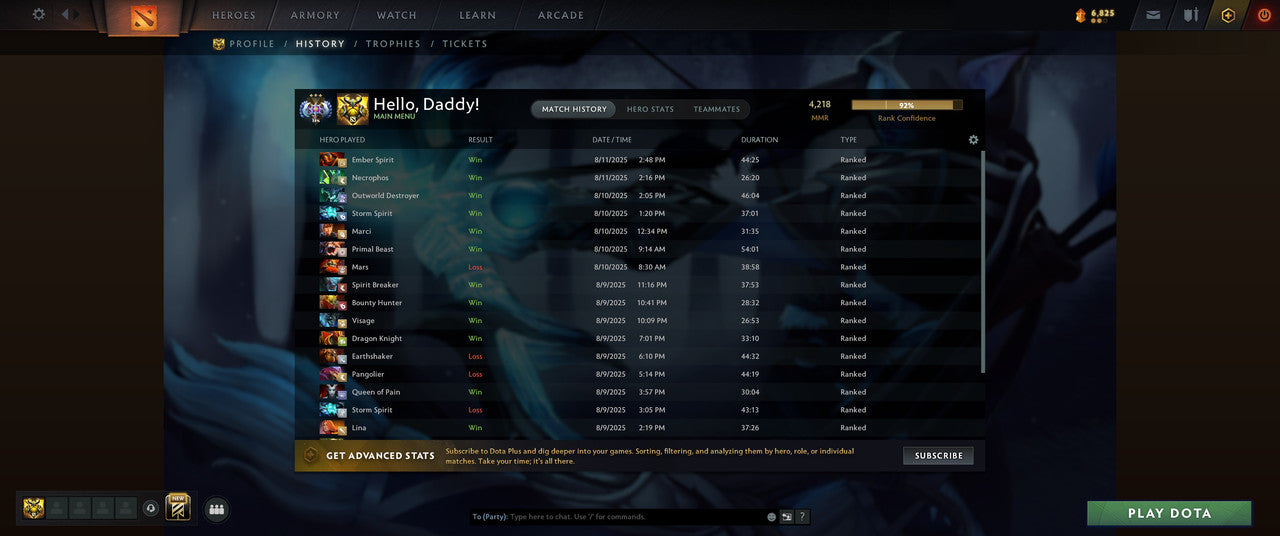 Ancient III | MMR: 4218 - Behavior: 12000