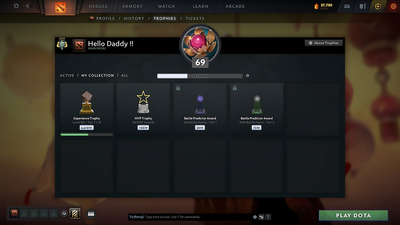 MMR: 2691 - Behavior: 8732 - Communication: 8732