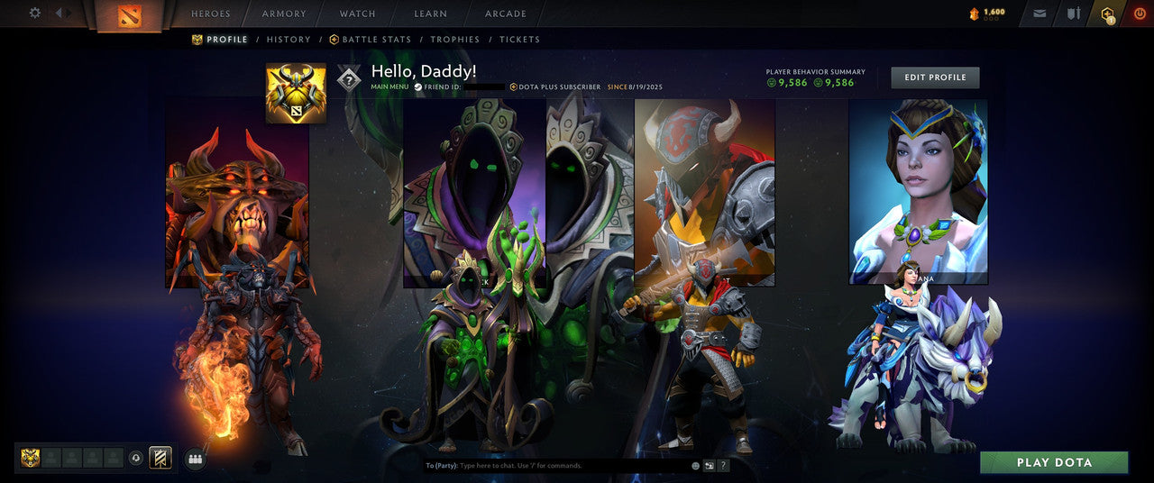 Herald II | MMR: 176 - Behavior: 9586