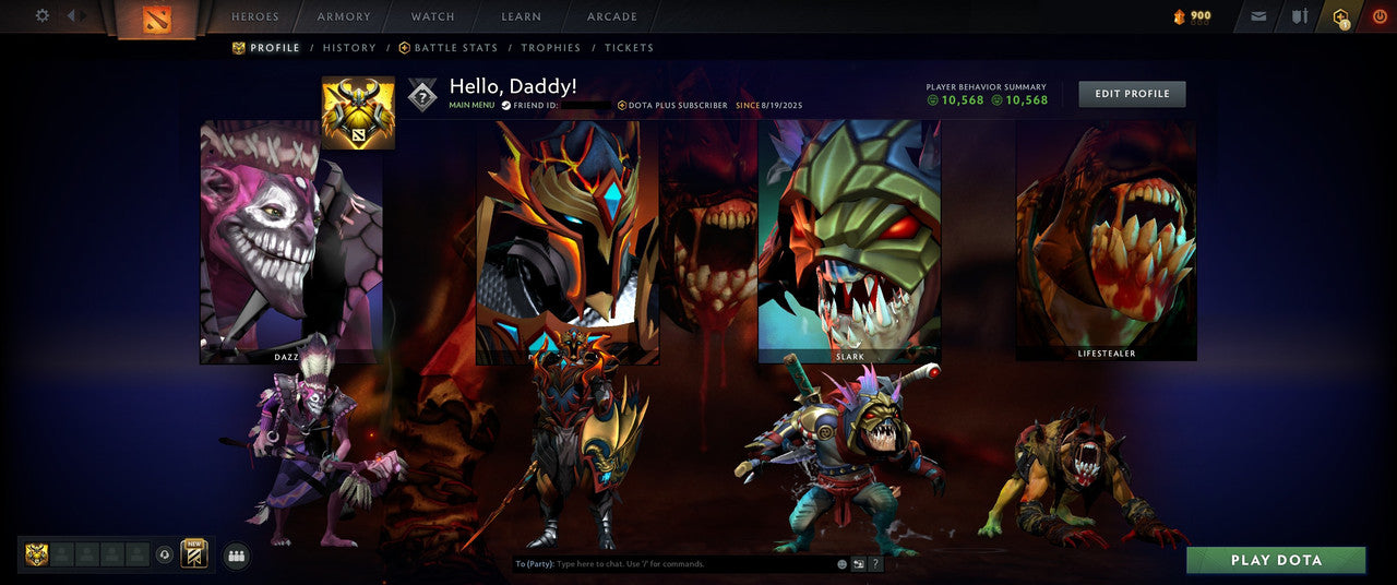 Herald V | MMR: 750 - Behavior: 10568