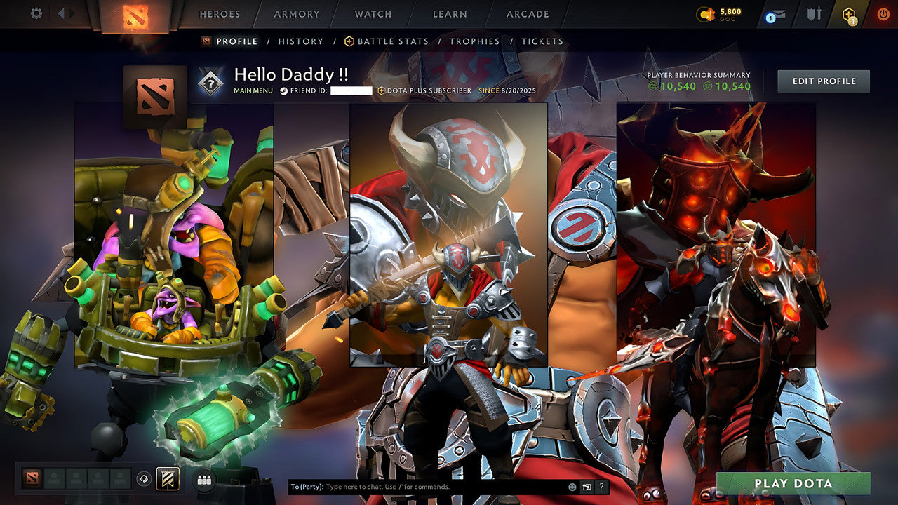 MMR: 594 - Behavior: 10540 - Communication: 10540