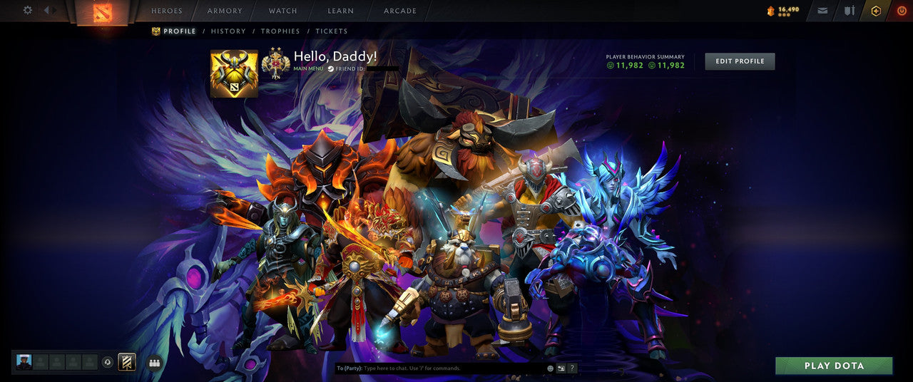 Legend II | MMR: 3347 - Behavior: 11982