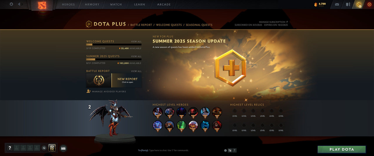 Herald II | MMR: 257 - Behavior: 10725