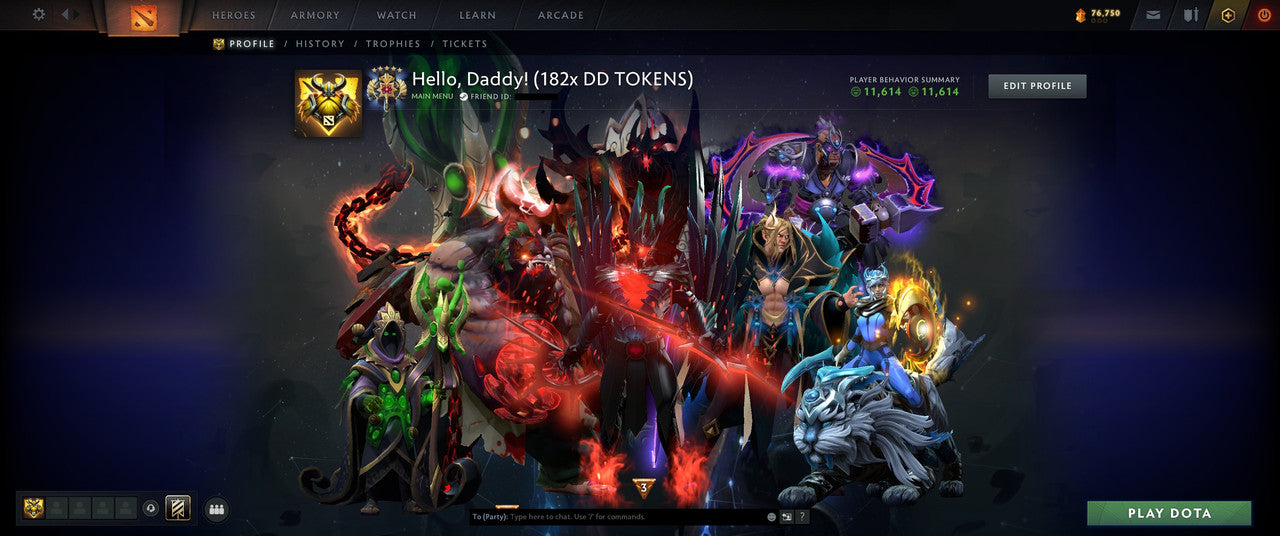 Legend V | MMR: 3686 - Behavior: 11614