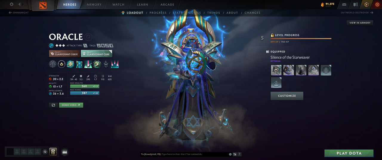 Divine V | MMR: 5382 - Behavior: 11228