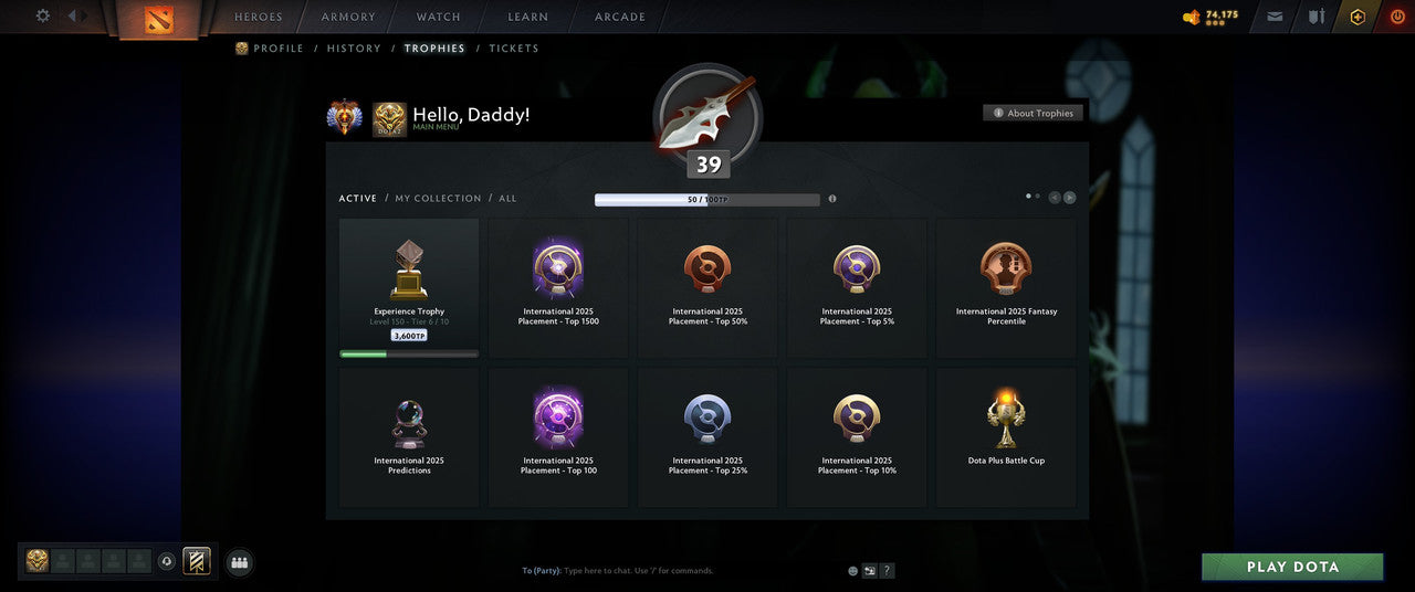 Immortal | MMR: 5863 - Behavior: 9642