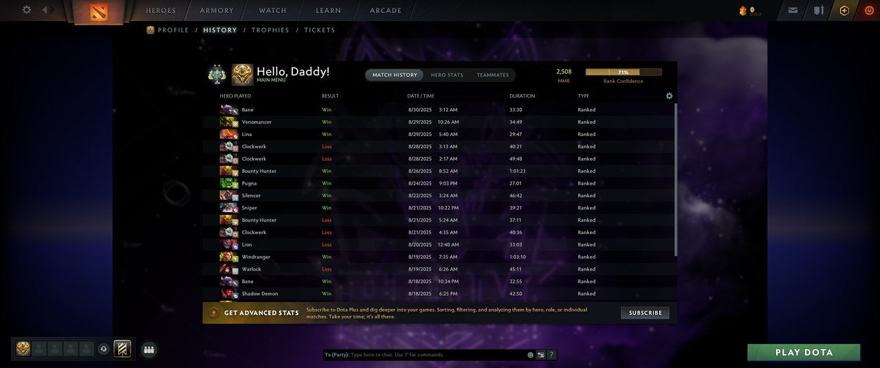 Archon II | MMR: 2508 - Behavior: 12000