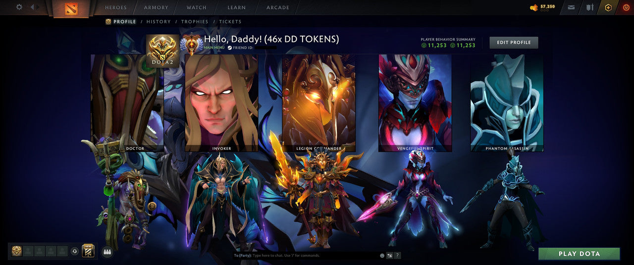 Immortal | MMR: 5676 - Behavior: 11253