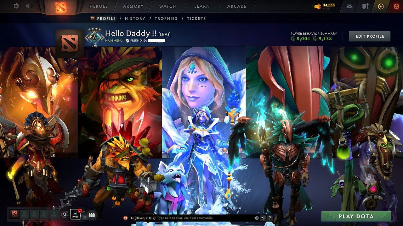 MMR: 2114 - Behavior: 9138 - Communication: 8004