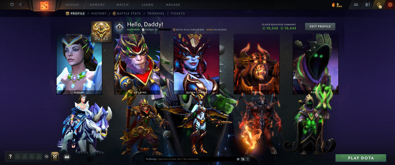 Herald I | MMR: 1 - Behavior: 10545