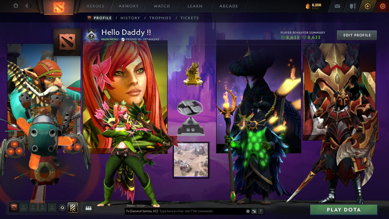 MMR: 1100 - Behavior: 8633 - Communication: 8633