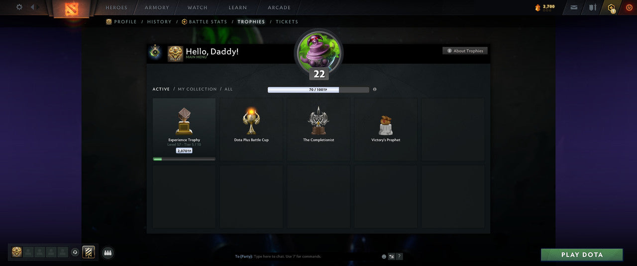 Herald I | MMR: 23 - Behavior: 10560