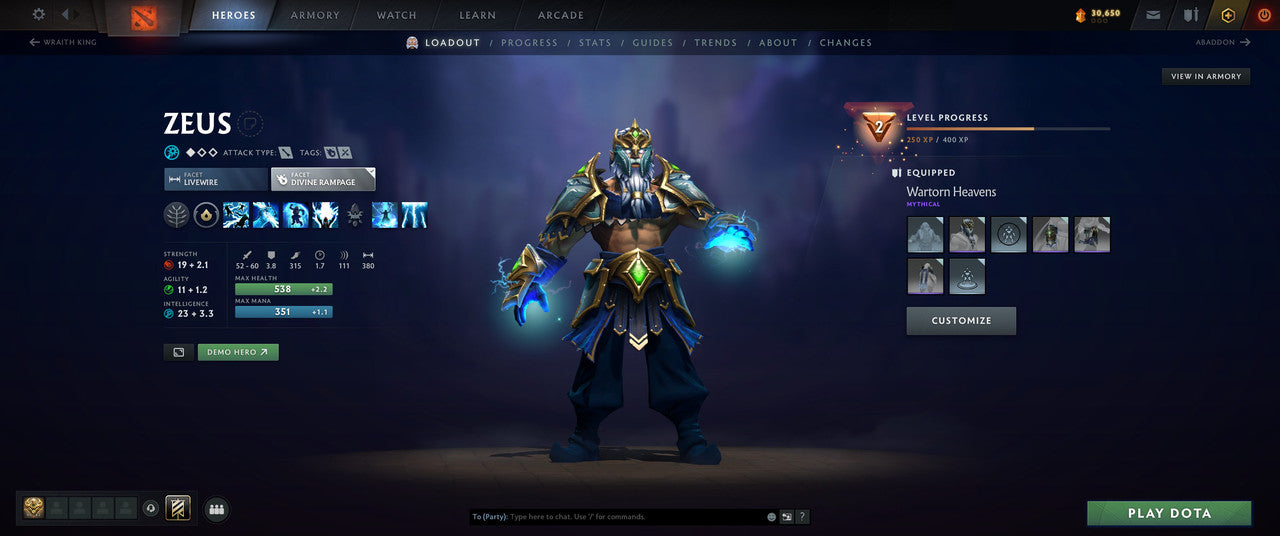 Divine V | MMR: 5537 - Behavior: 10320