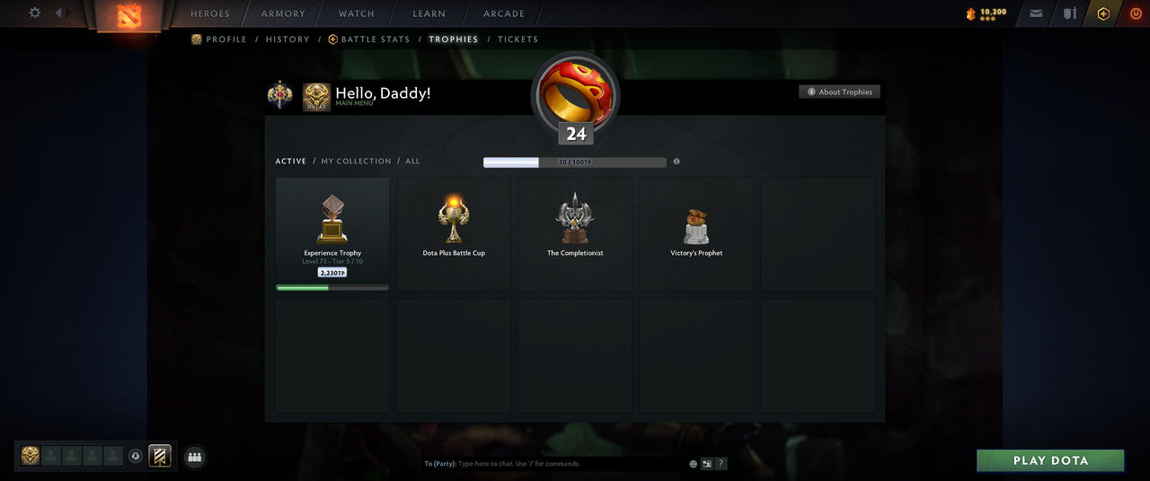 Legend I | MMR: 3124 - Behavior: 10875