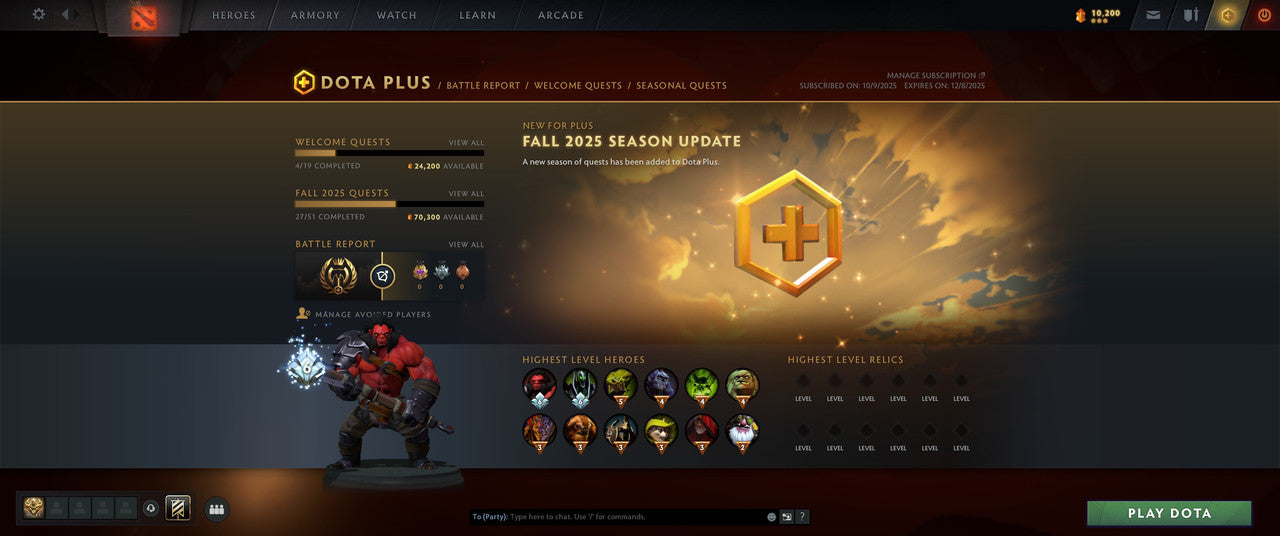 Legend I | MMR: 3124 - Behavior: 10875