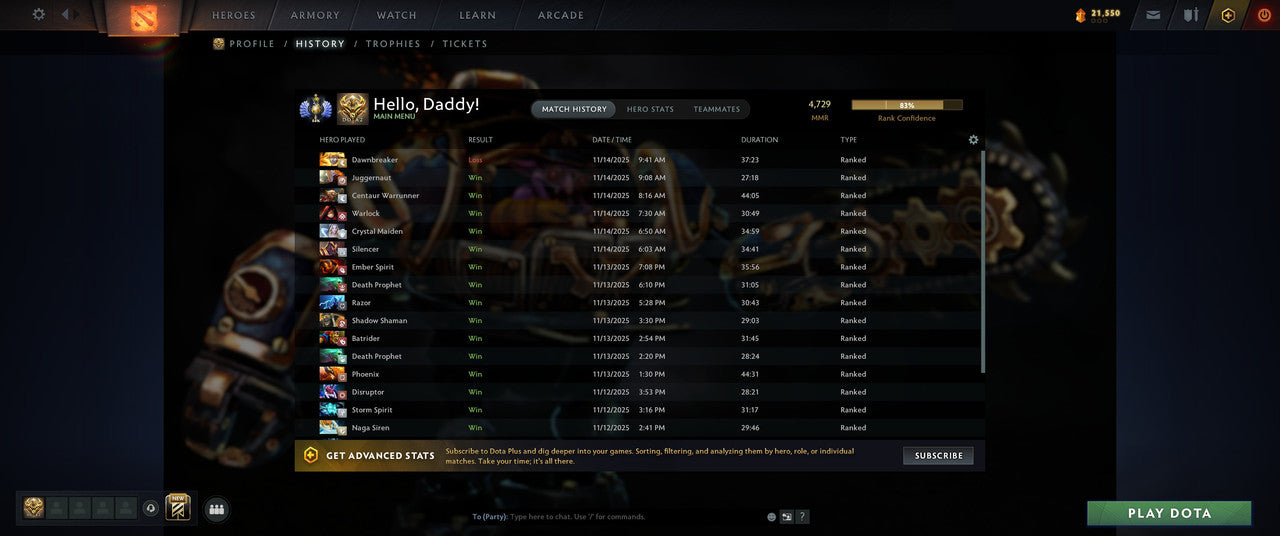 Divine I | MMR: 4729 - Behavior: 12000
