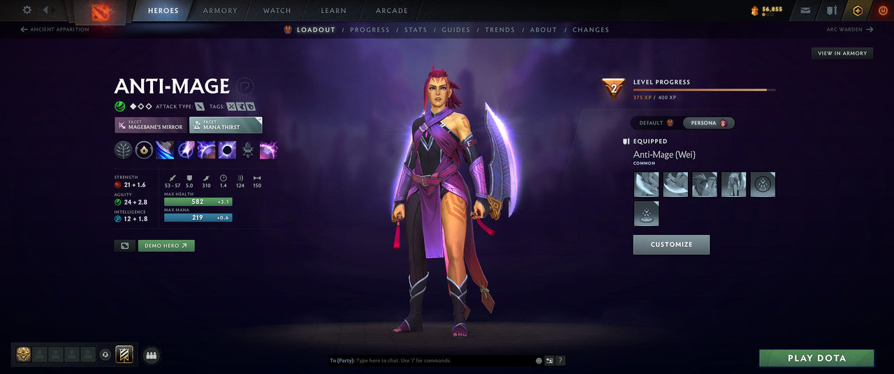 Immortal [3582] | MMR: 7244 - Behavior: 11625