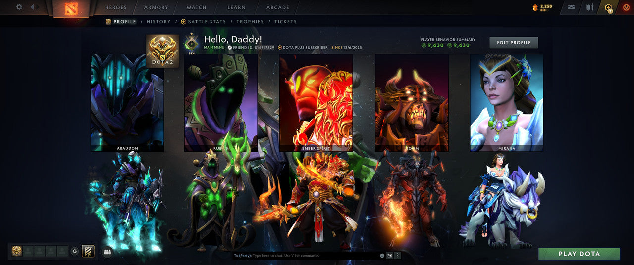 Herald I | MMR: 23 - Behavior: 9630