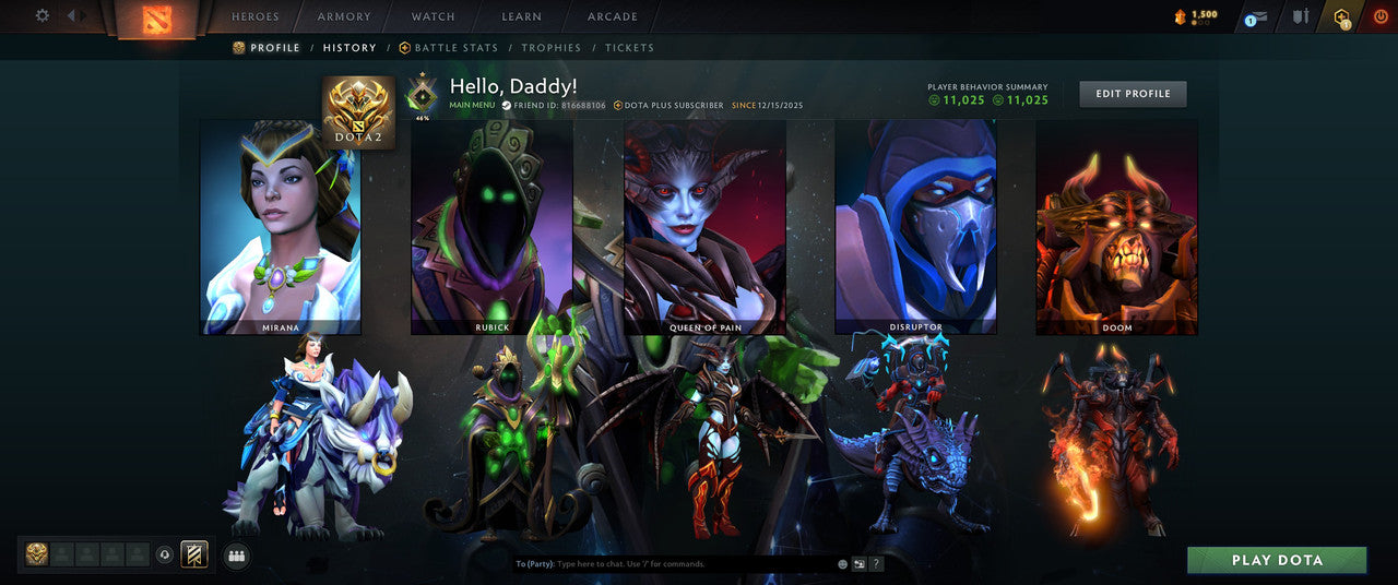 Herald I | MMR: 57 - Behavior: 11025
