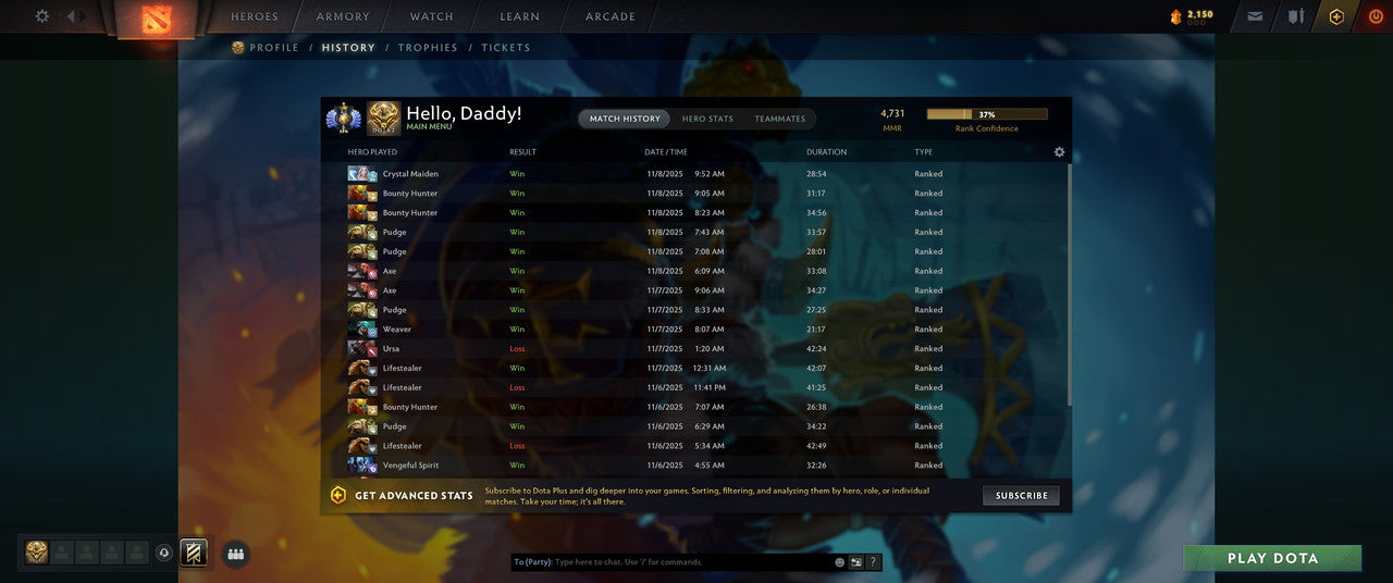 Divine I | MMR: 4731 - Behavior: 12000