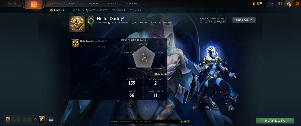 Herald III | MMR: 302 - Behavior: 10785