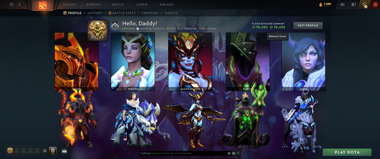 Herald I | MMR: 76 - Behavior: 10492