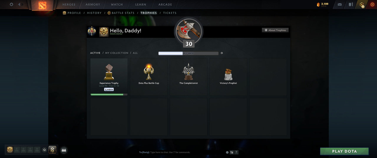 Legend I | MMR: 3085 - Behavior: 11950