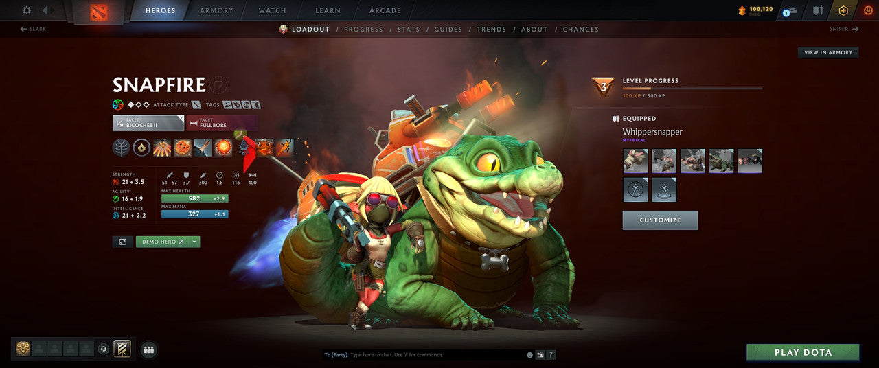 Immortal [734] | MMR: 9523 - Behavior: 11048