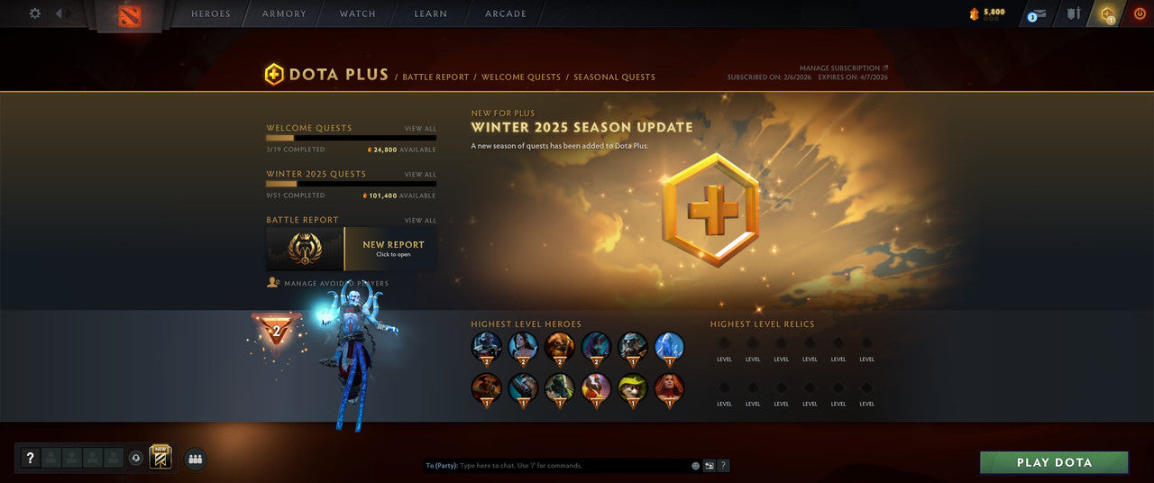 Herald III | MMR: 323 - Behavior: 9841