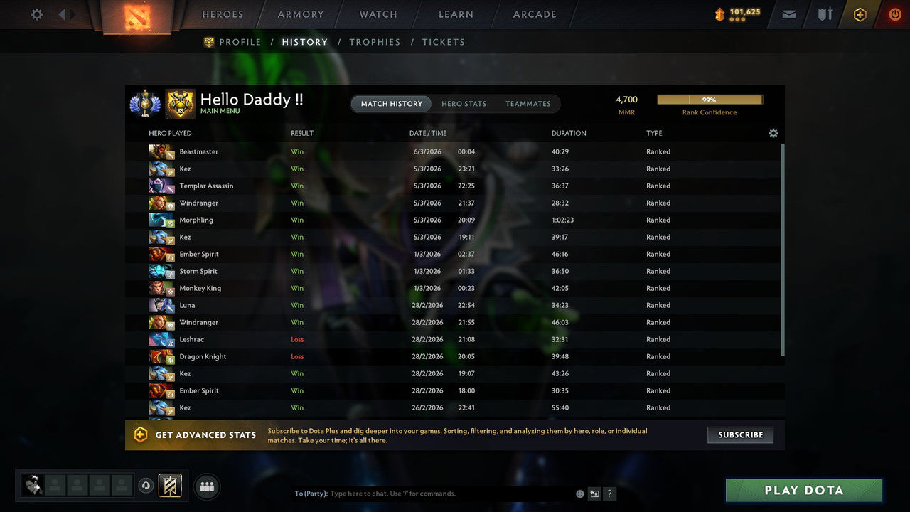 MMR: 4700 - Behavior: 11989