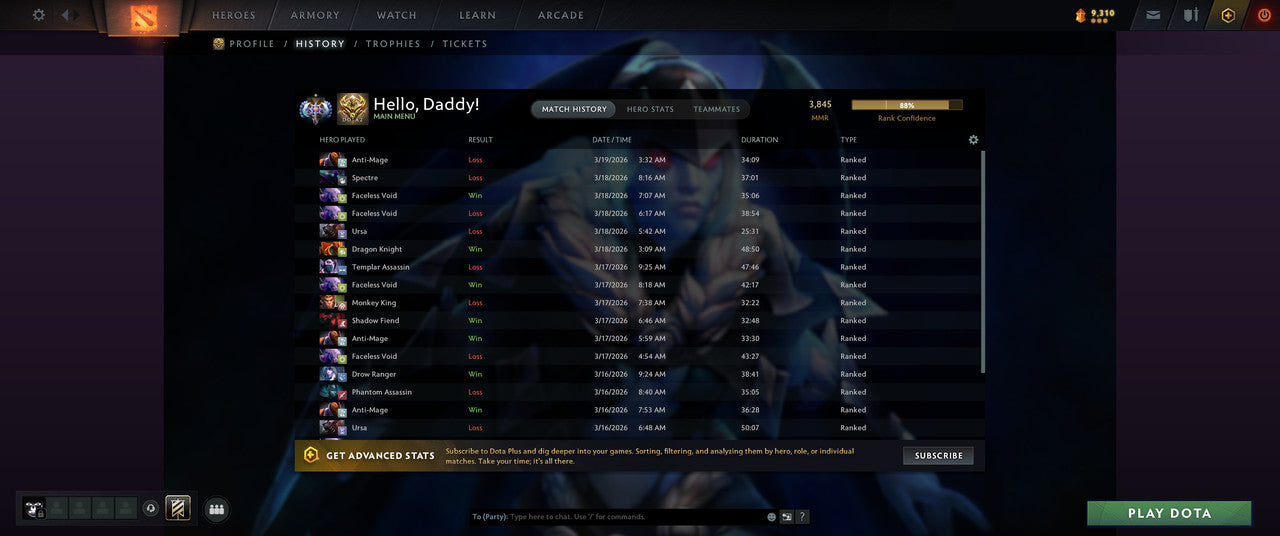 Ancient I | MMR: 3845 - Behavior: 9944