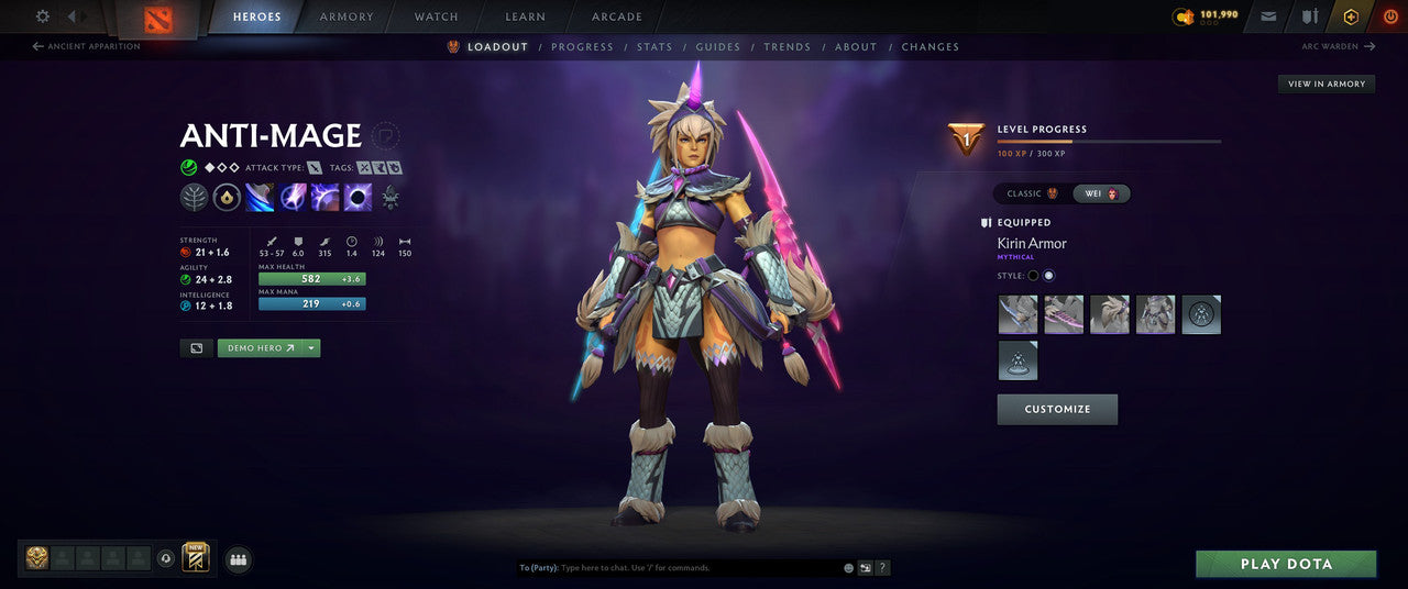 Ancient II | MMR: 3947 - Behavior: 9870