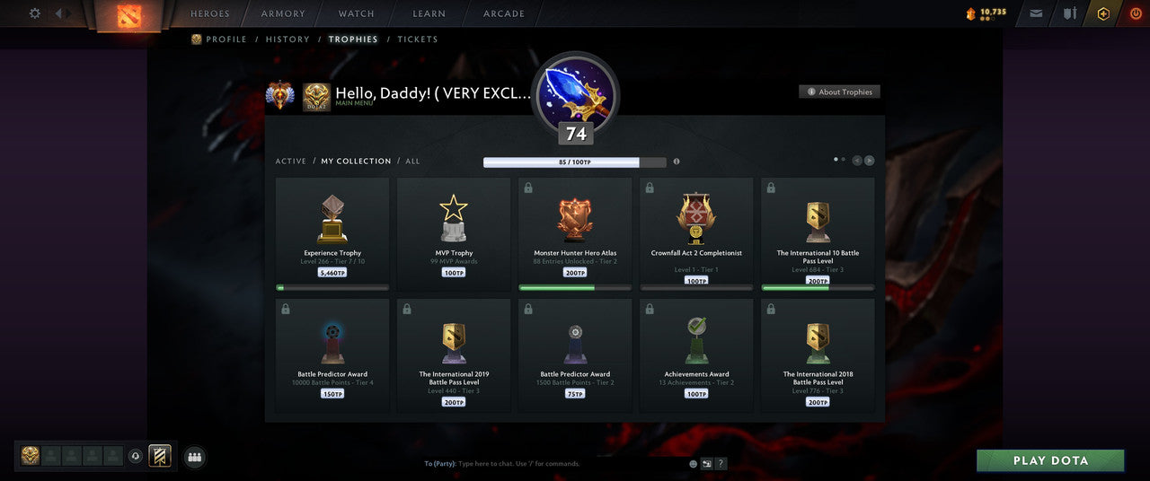 Immortal | MMR: 5734 - Behavior: 11833