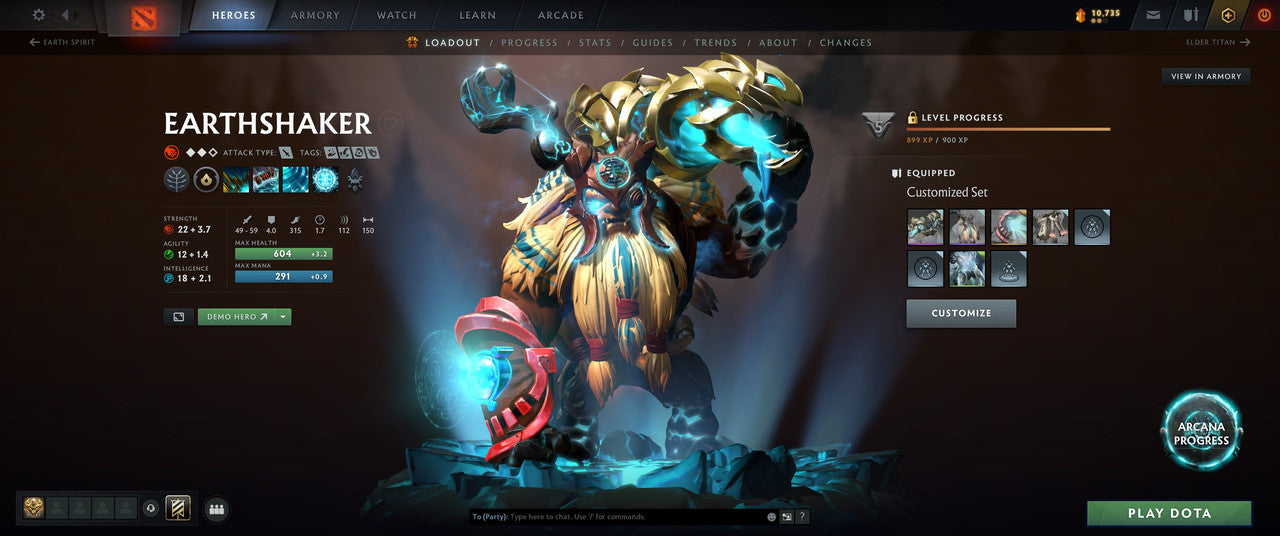 Immortal | MMR: 5734 - Behavior: 11833