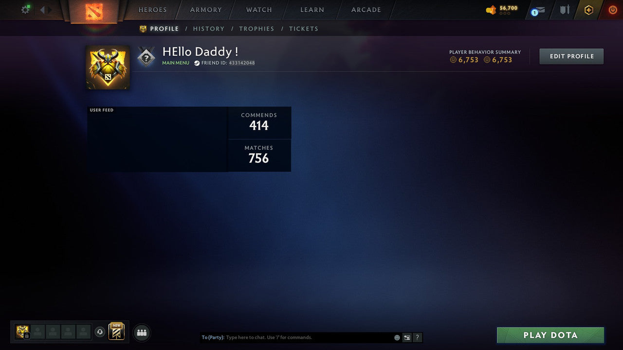 MMR: 2500 - Behavior: 6753